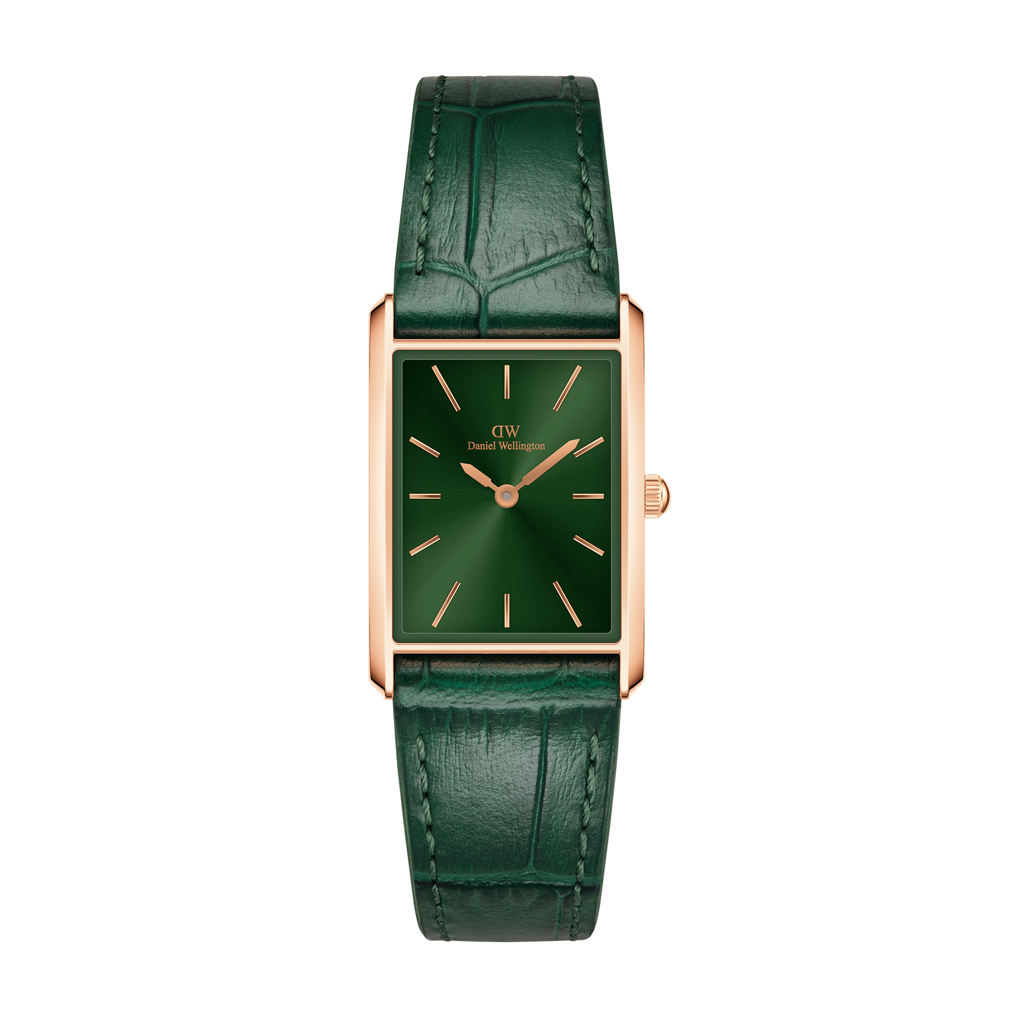 Bound Crocodile Emerald Sunray Rose Gold Bound Crocodile Emerald Sunray Rose Gold