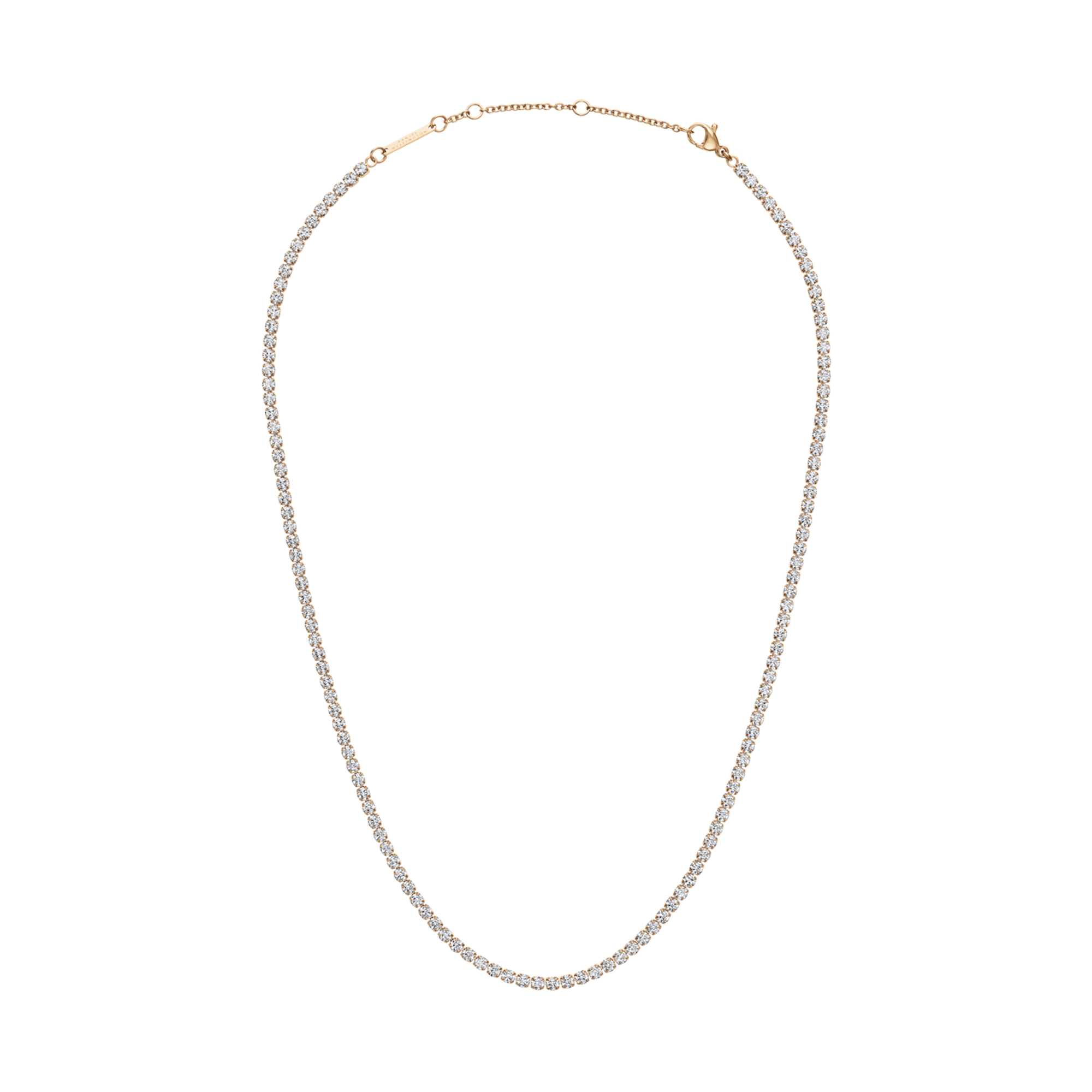 Classic Tennis - Necklace in rose gold | DW