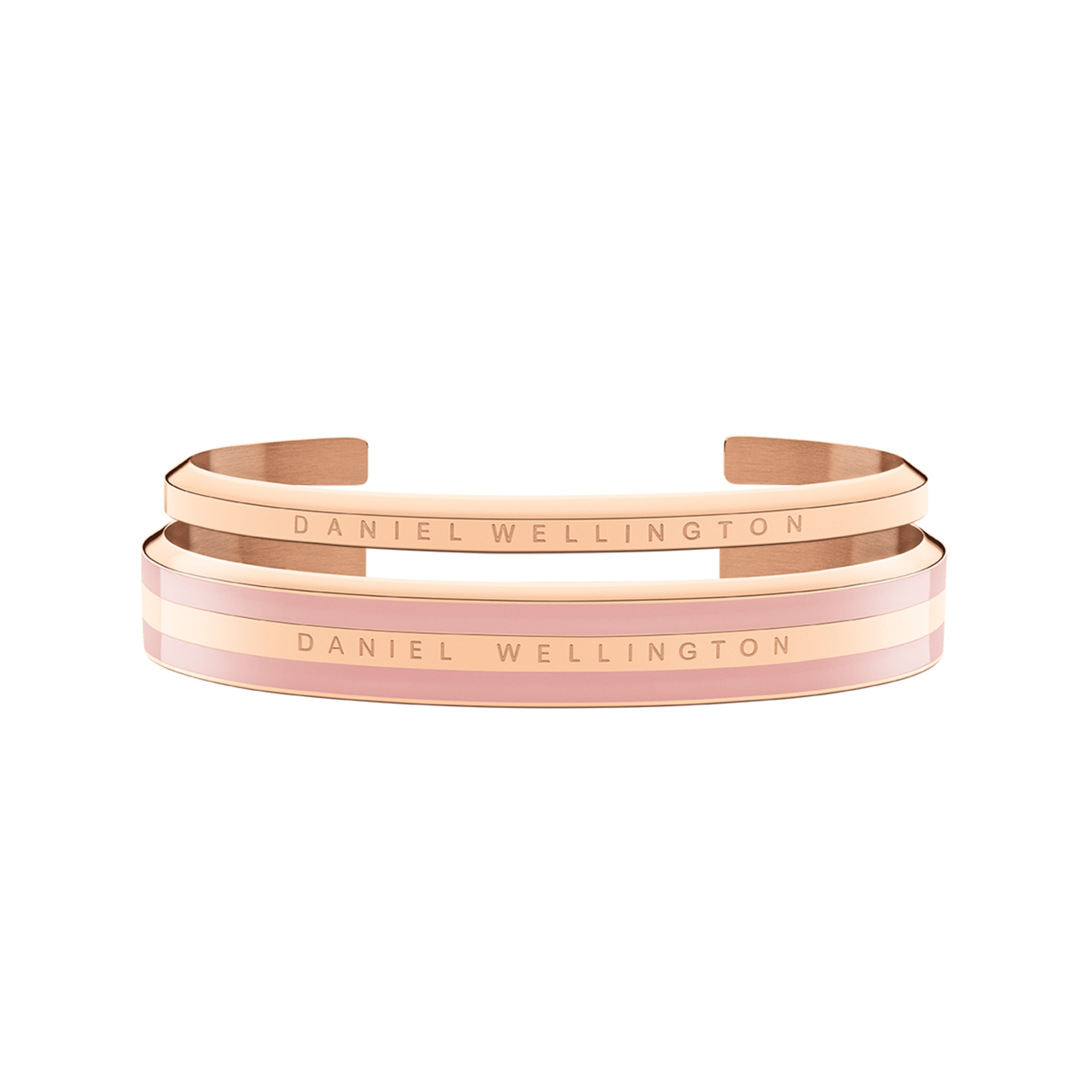 Emalie Bracelet Dusty Rose + Classic Bracelet Rose Gold | DW Emalie Bracelet Dusty Rose + Classic Bracelet Rose Gold | DW