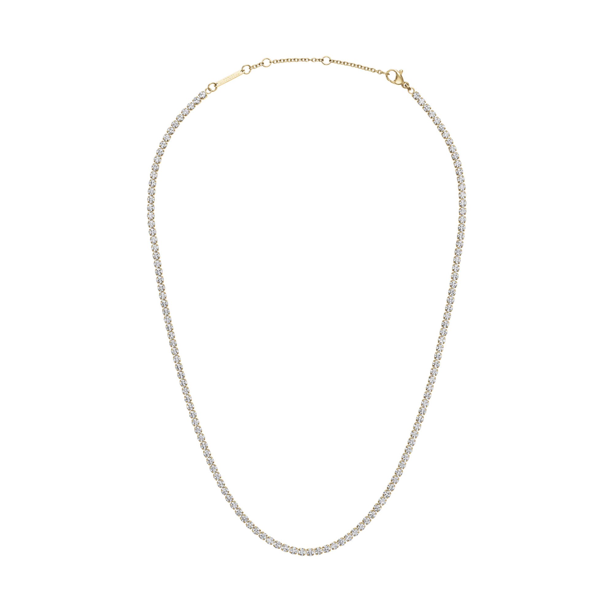 Classic Tennis Necklace Gold – Daniel Wellington