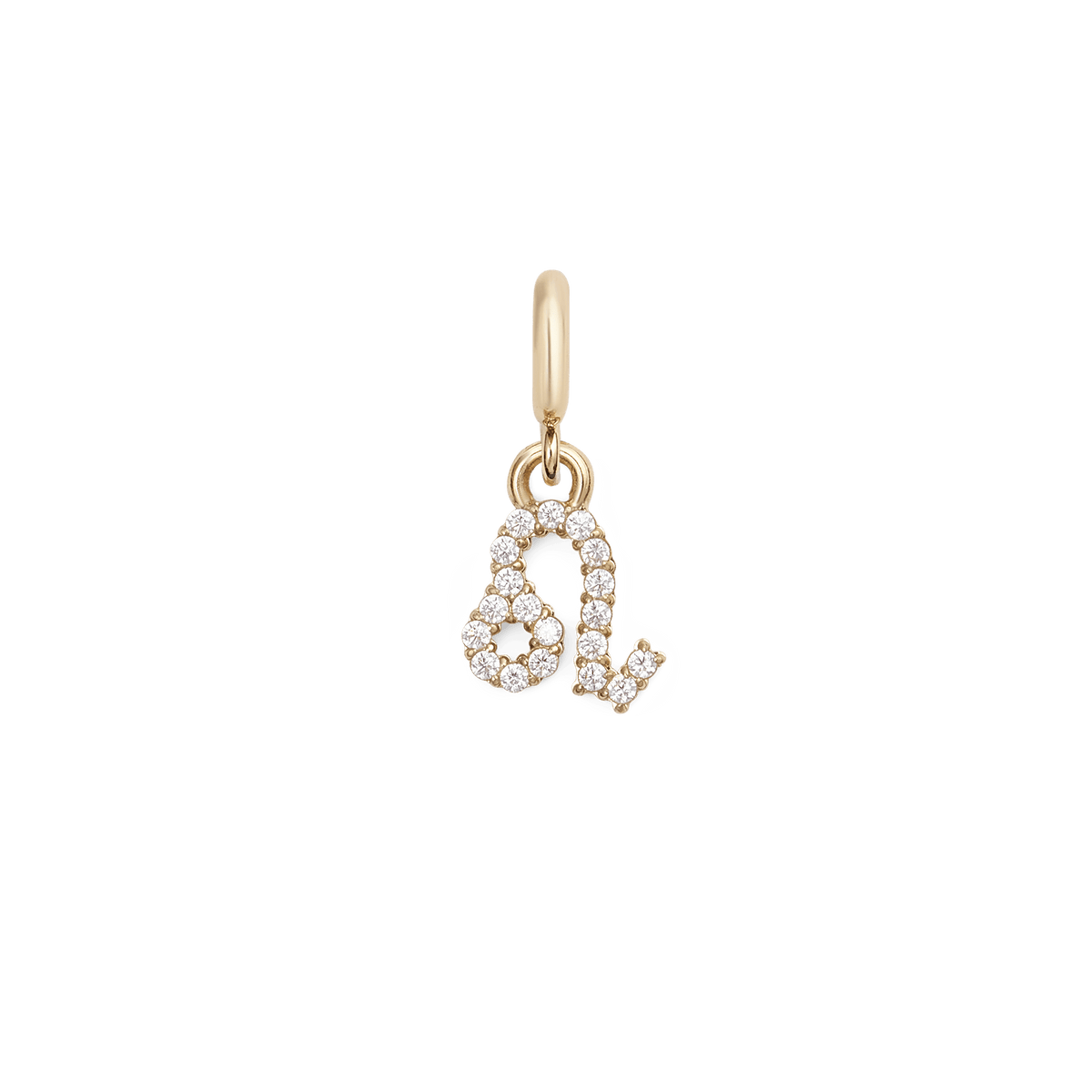ダニエルウェリントンのZodiac Watch Charm Goldは、獅子座のシンボルをモチーフにしたゴールドカラーのチャームです。バチカンから下がる星座デザインには、キュービックジルコニアが精巧にセットされ、透明感のある輝きを放ちます。
