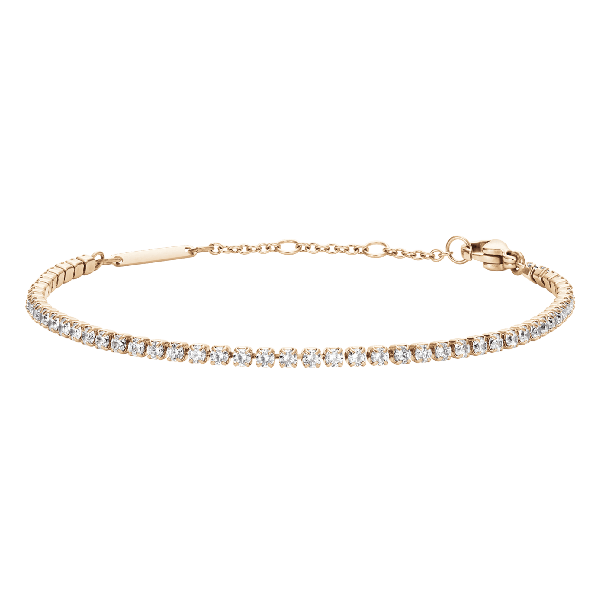 Classic Tennis - Bracelet in rose gold | DW Classic Tennis - Bracelet in rose gold | DW
