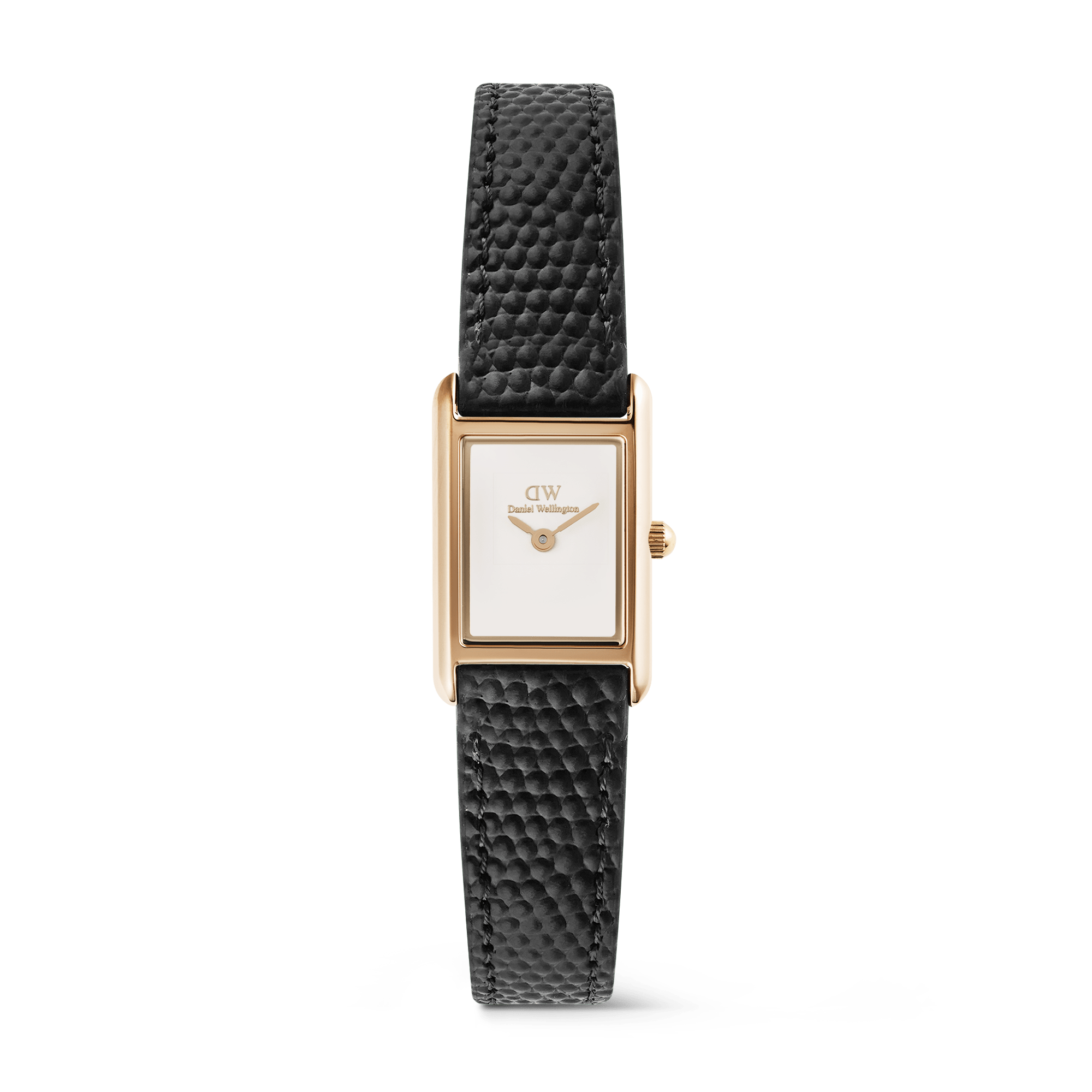 Bound Mini Black Lizard Rose Gold Bound Mini Black Lizard Rose Gold