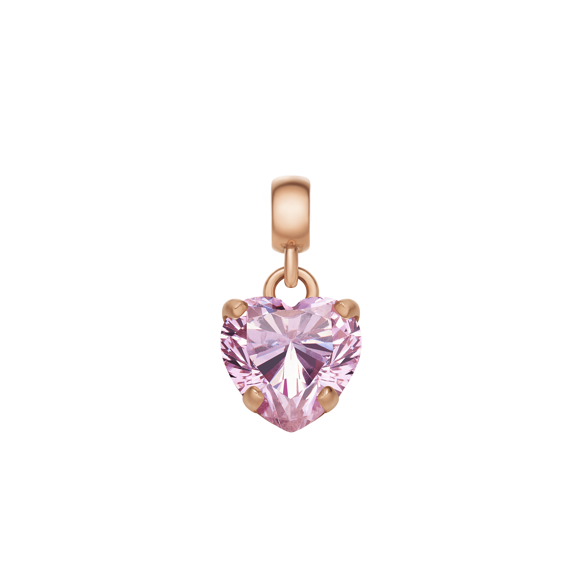Heart Pink Crystal Charm RG – Daniel Wellington
