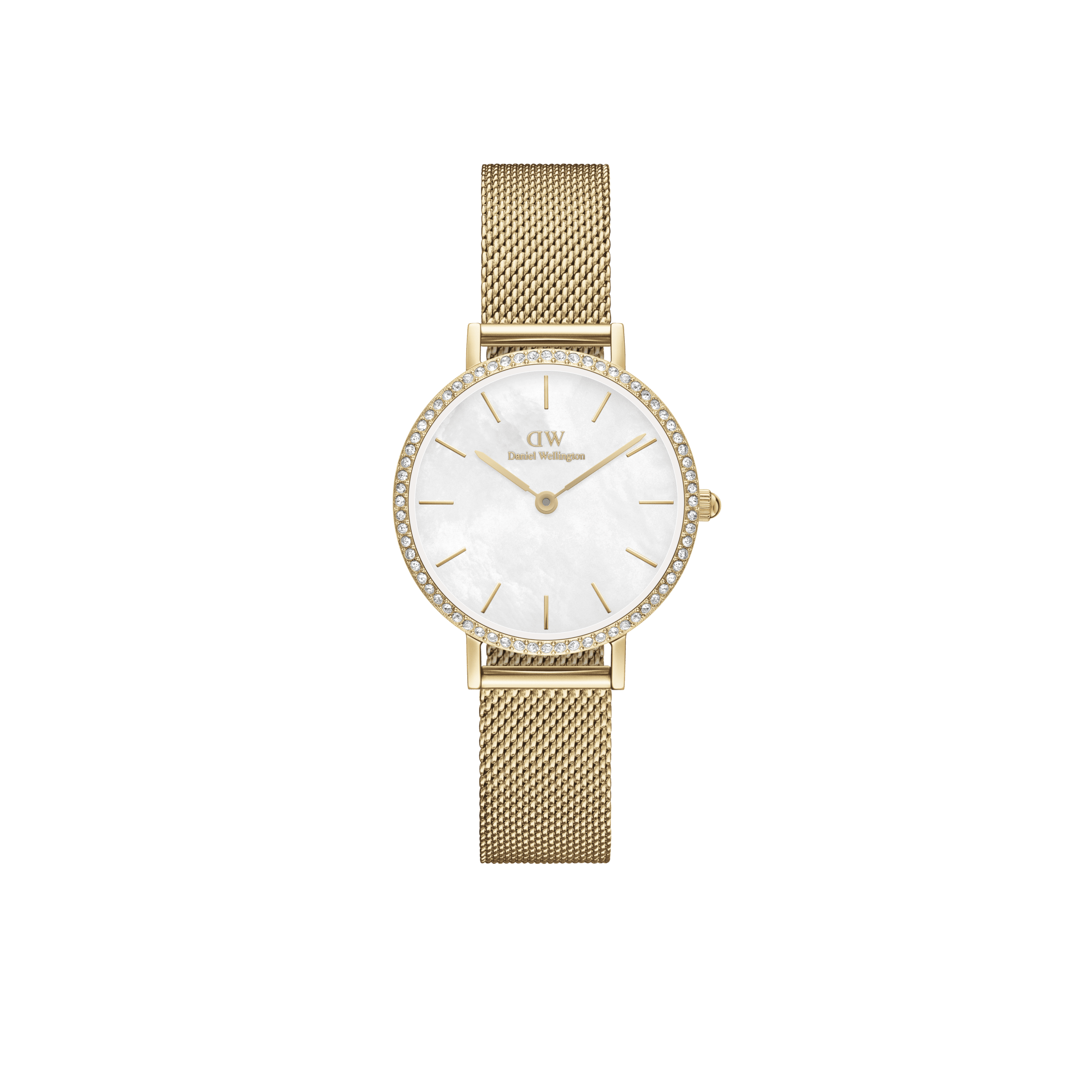 Petite Lumine Bezel Evergold MOP – Daniel Wellington