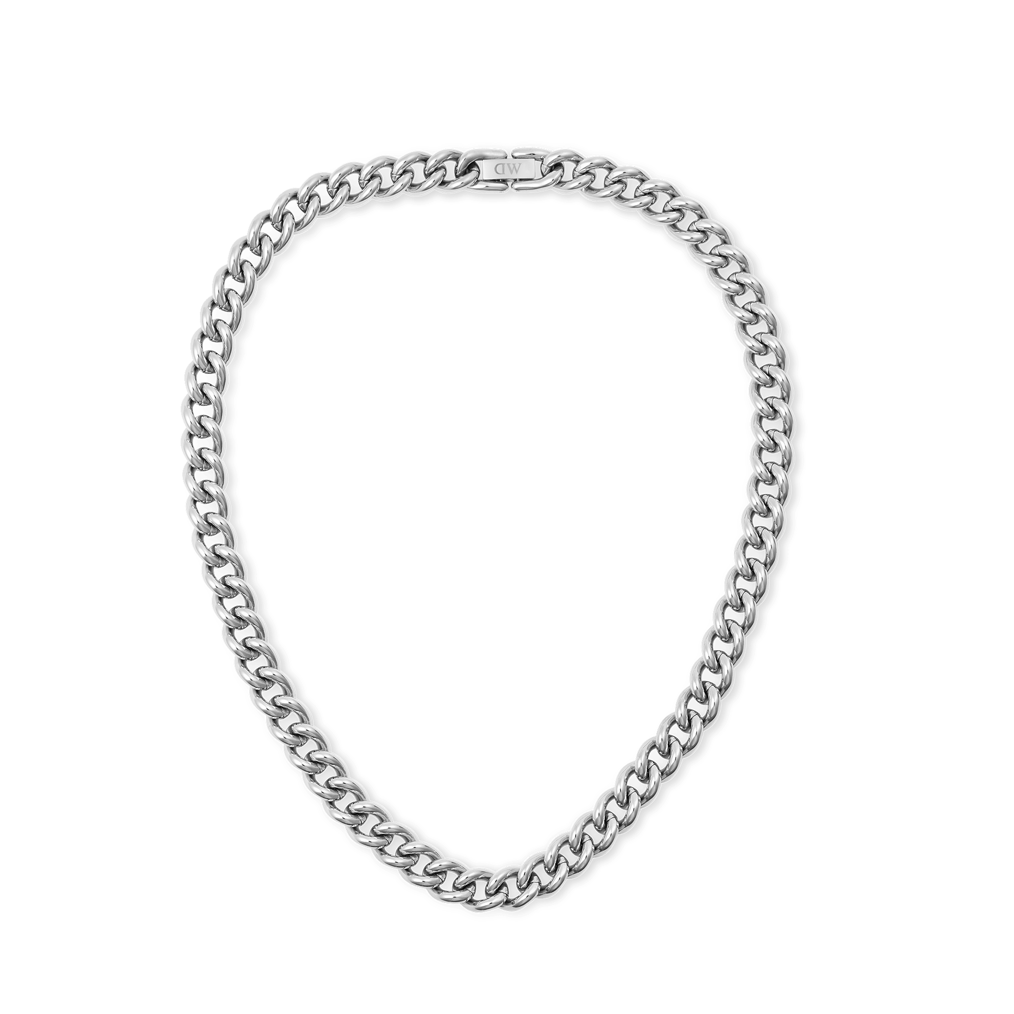 Chunky Chain Necklace Silver | DW Chunky Chain Necklace Silver | DW