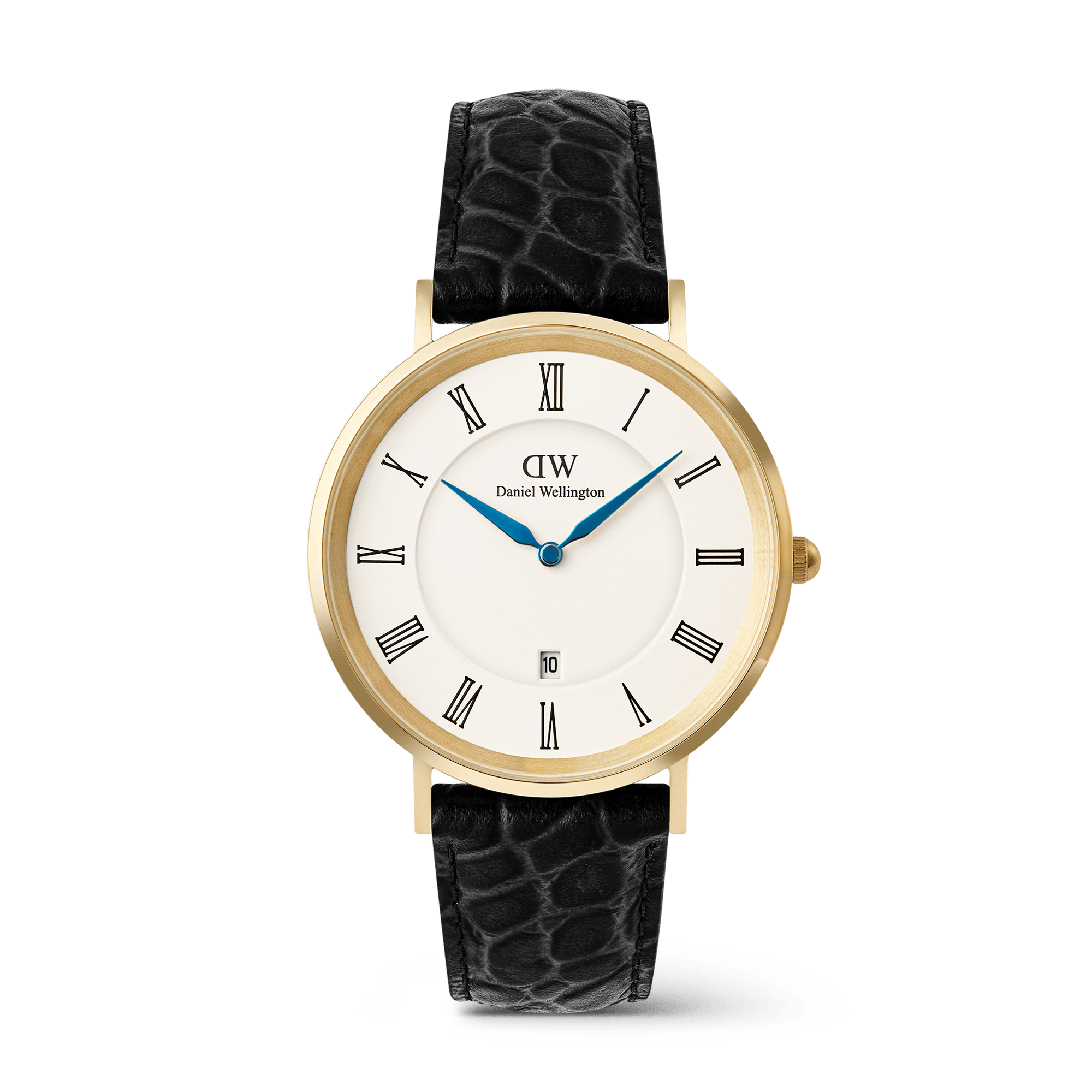 【クリスマスセール☆数量限定】Daniel Wellington 0900DW Bound Crocodile Champagne Sunray Gold