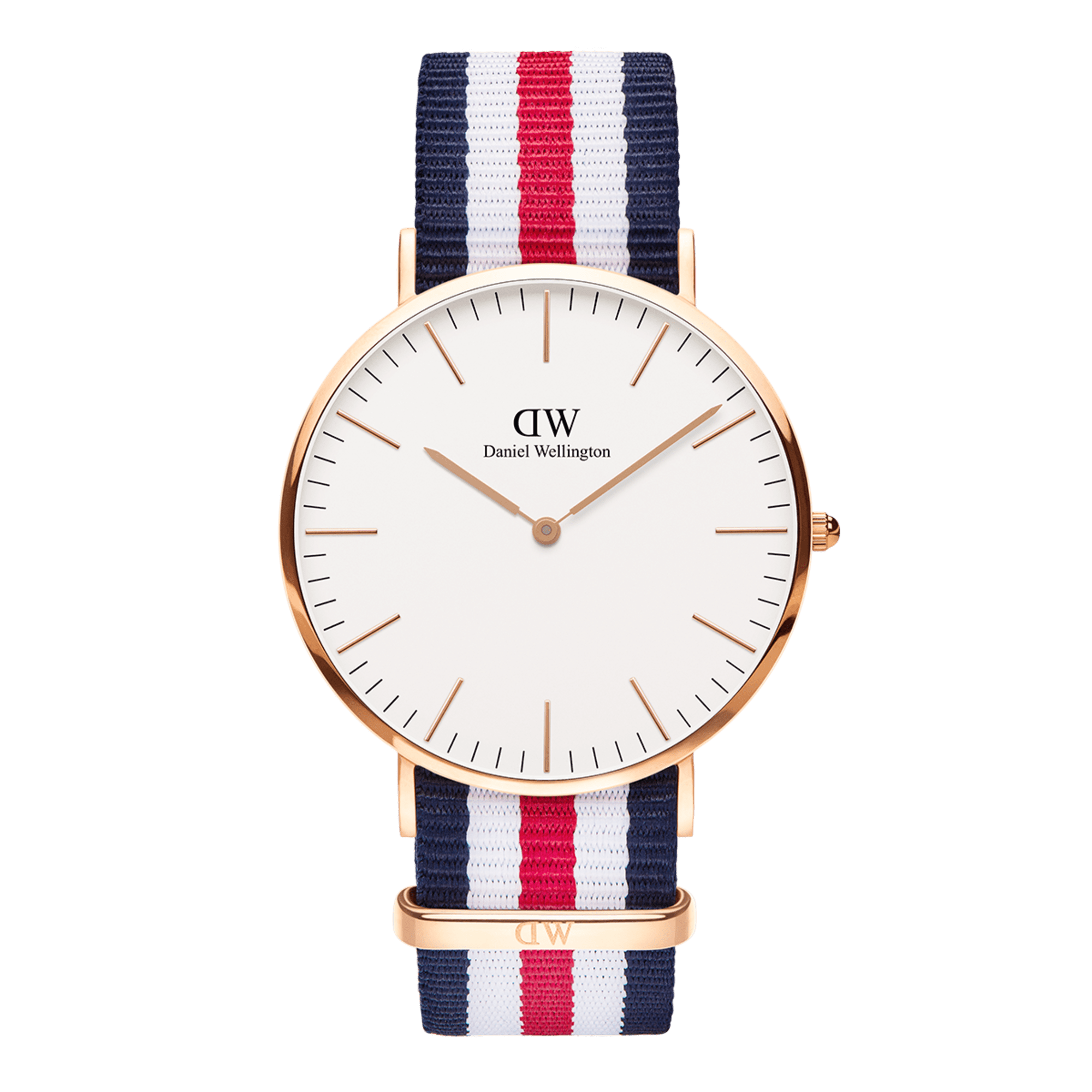 Canterbury - Men's rose gold watch with NATO strap | DW – Daniel
