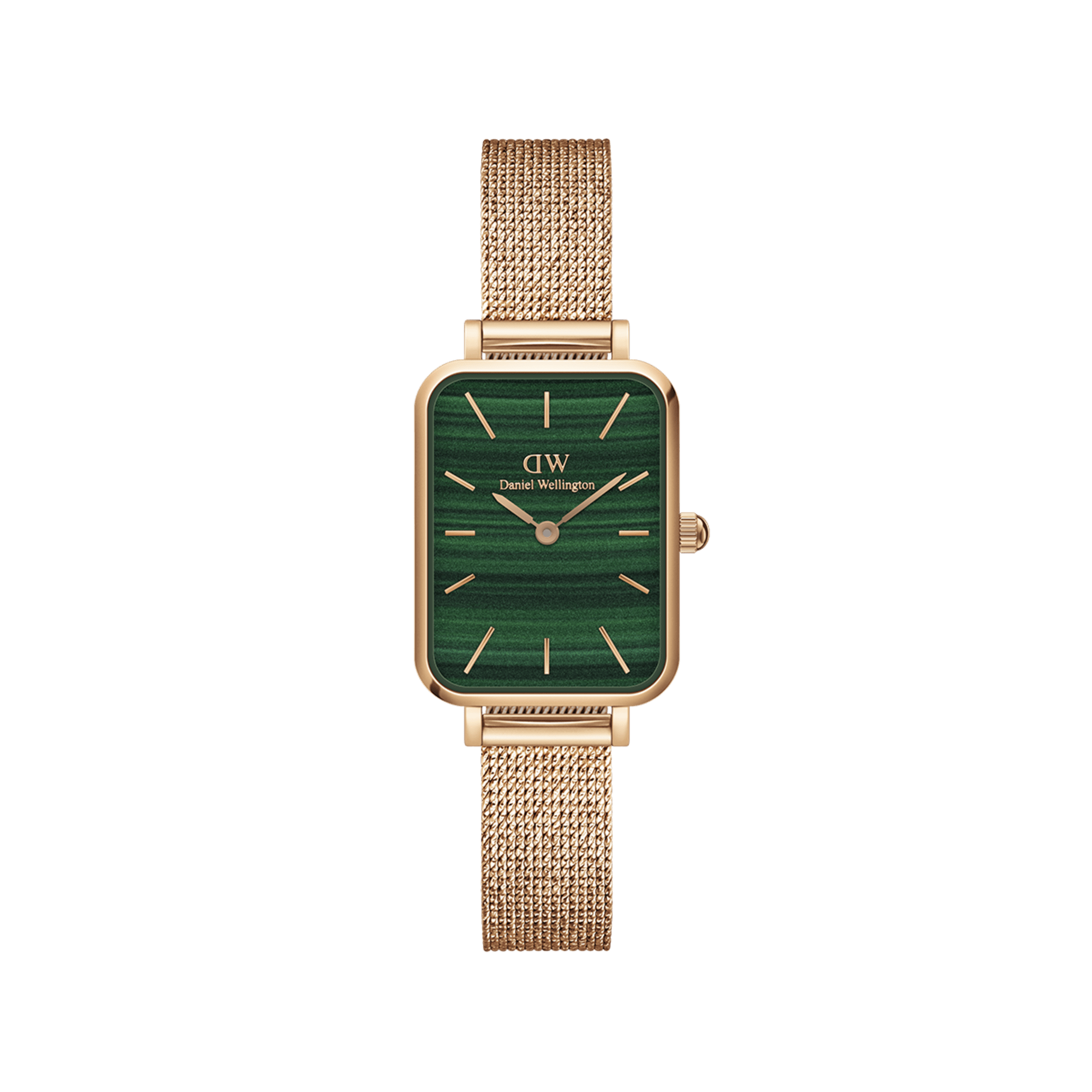 Quadro - Green square dial watch for women | DW