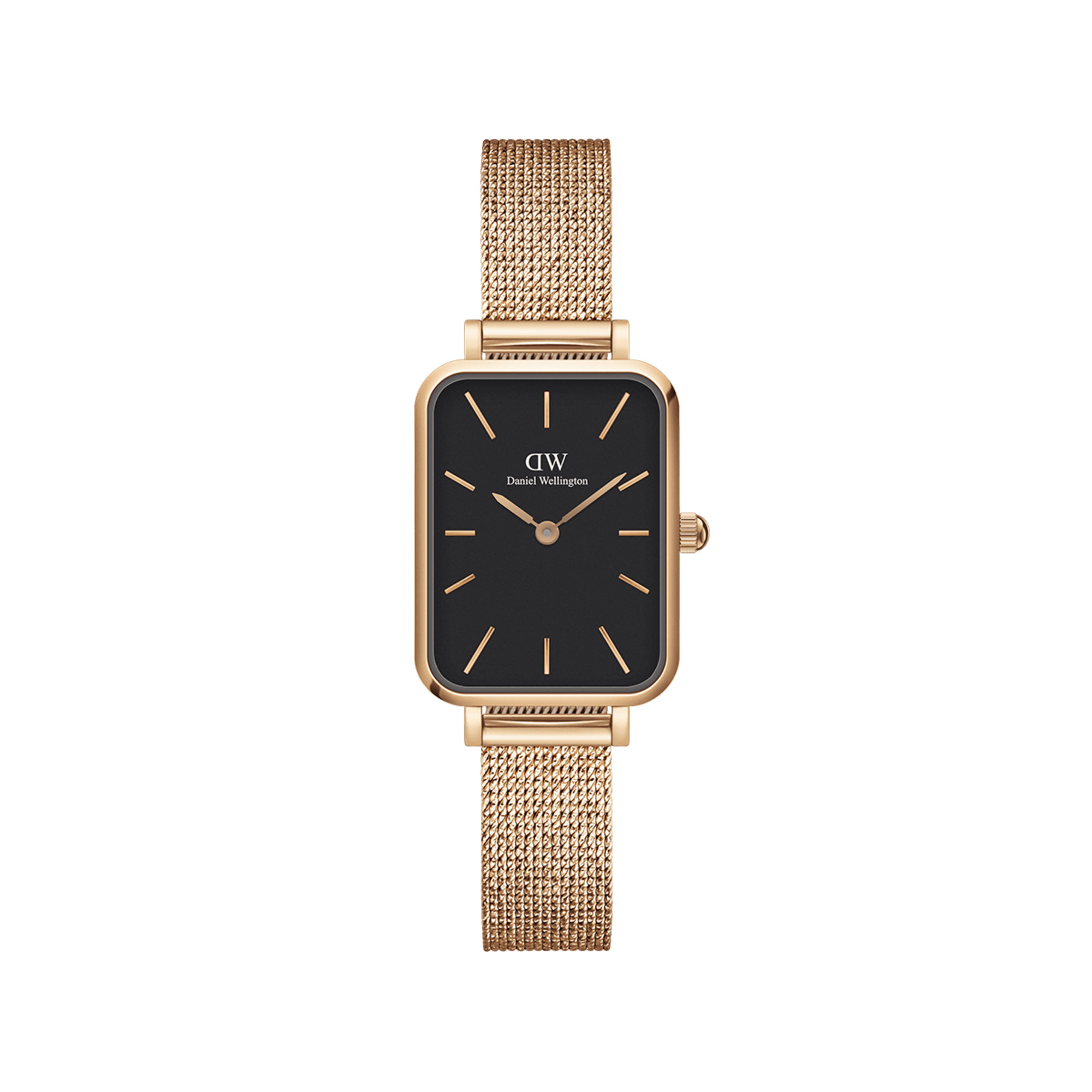 Quadro - Square watch for women in rose gold | DW – Daniel 
