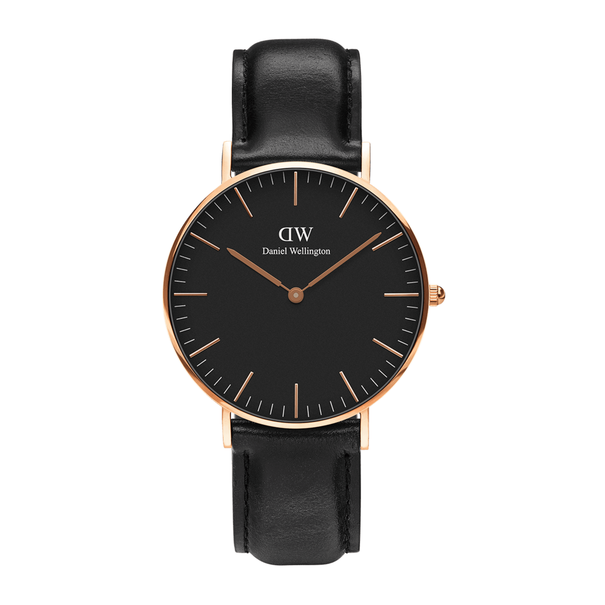 【安心保証付き40㎜】ダニエルウエリントン 腕時計DW00100127 Classic Sheffield Black Rose Gold