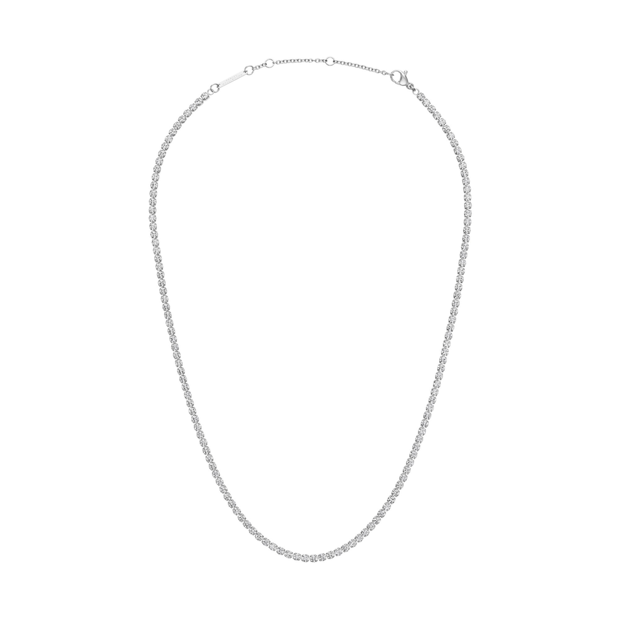 Classic Tennis Necklace Silver – Daniel Wellington