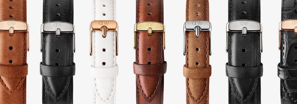 Daniel Wellington クロノグラフ 時計 レザーベルト