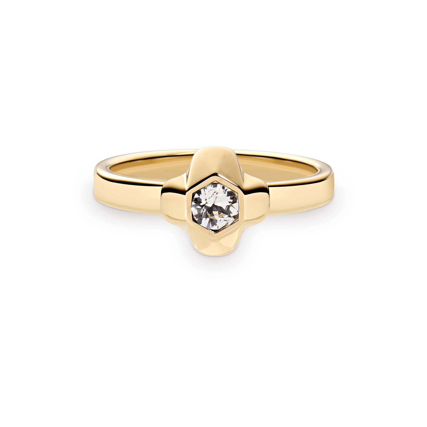 North Star Ring Small Lumine Gold