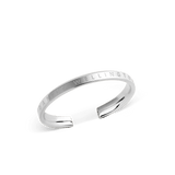 Classic Adjustable Ring Silver