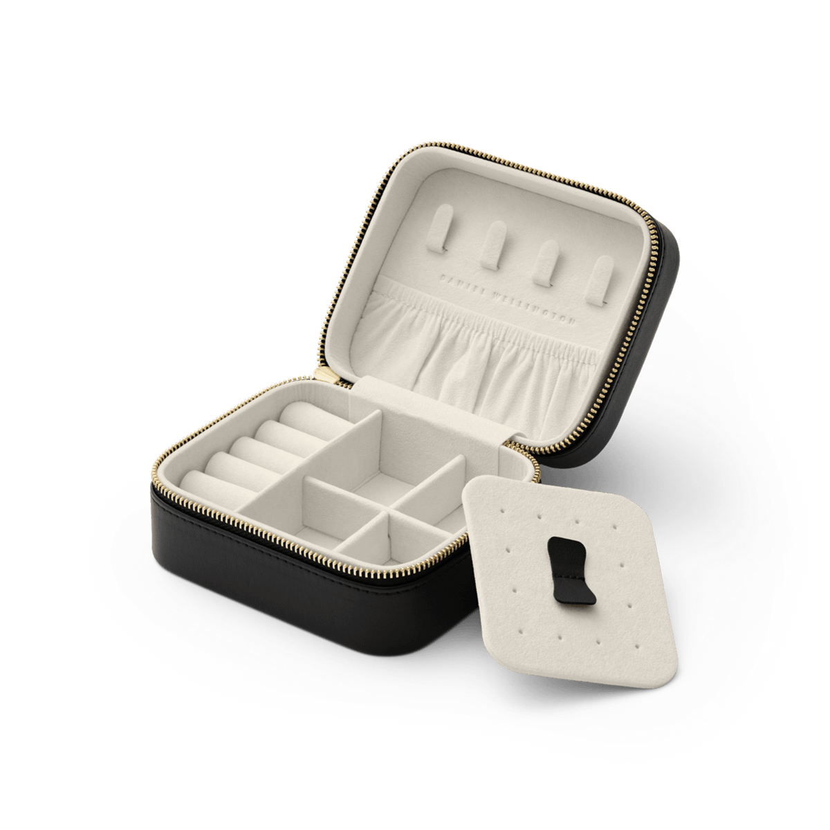 Travel Jewellery Box Black Travel Jewellery Box Black