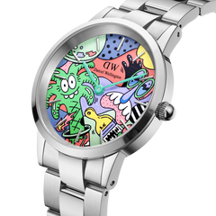 Steven Harrington x DW SET: Iconic Link Multicolor Silver