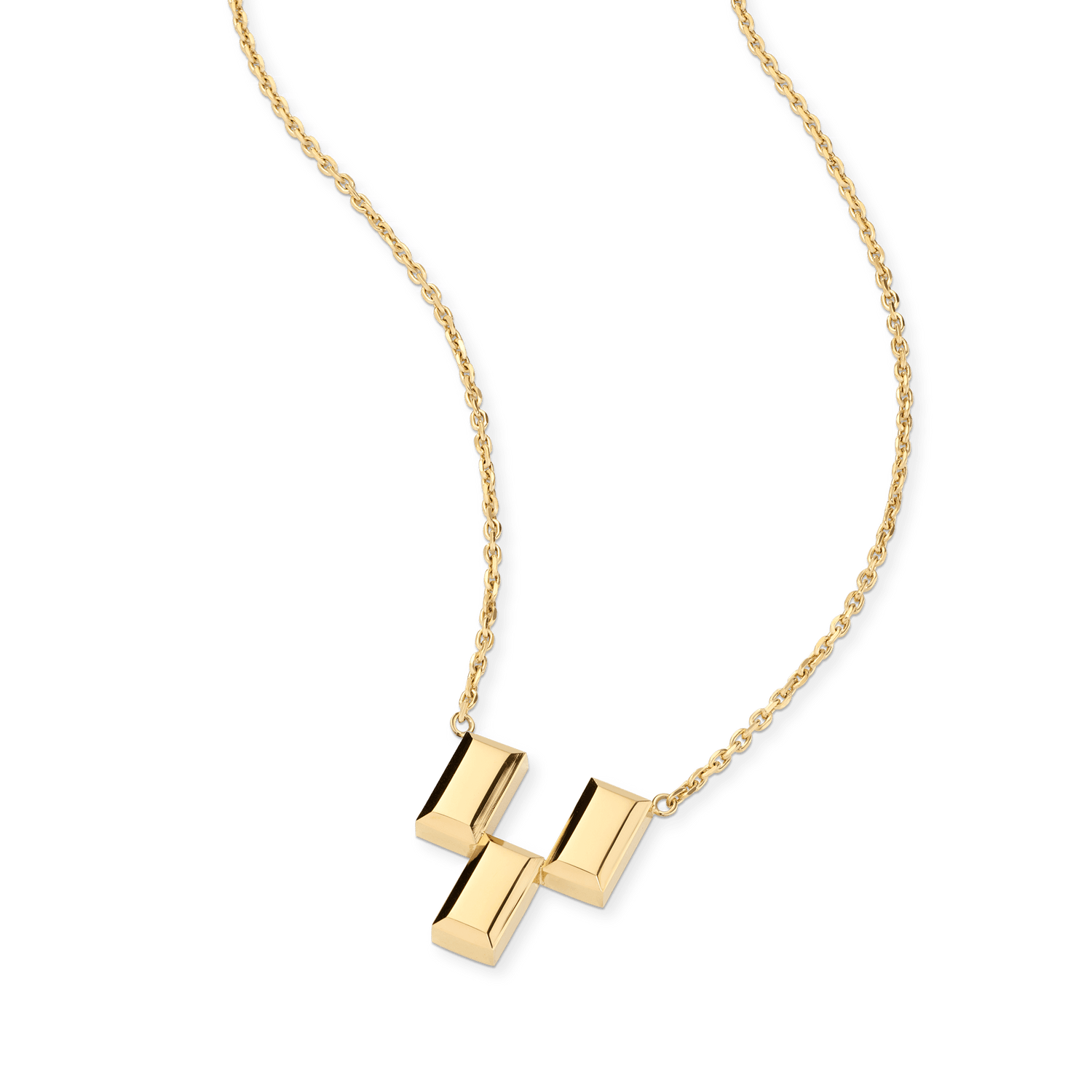 Bric Necklace Gold
