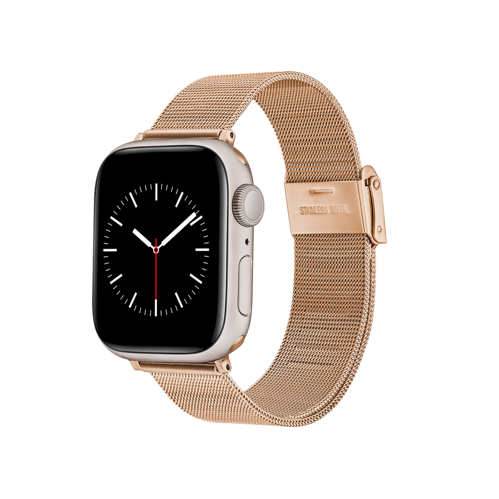 Strap for rose shop gold apple watch