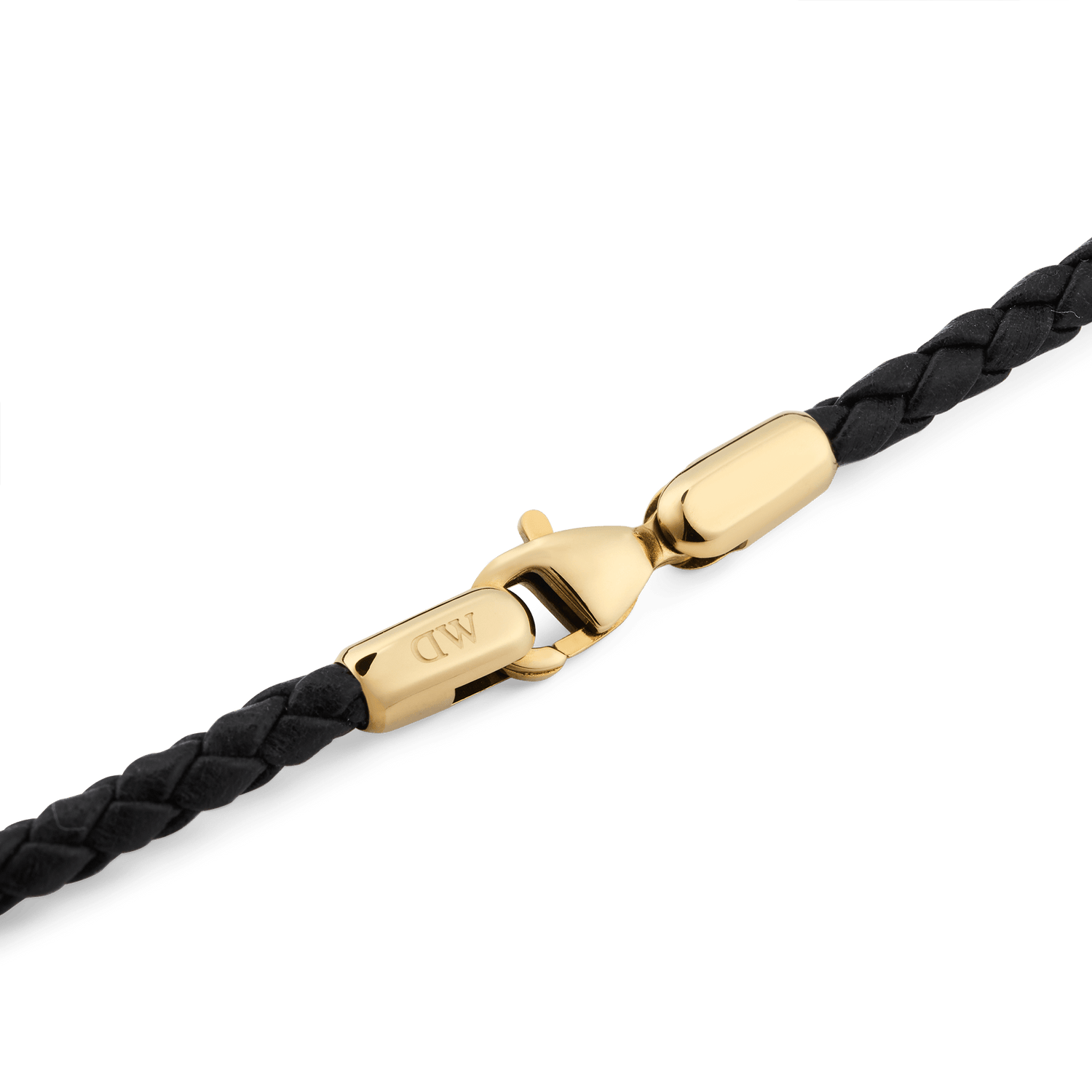 Daniel Braided Leather Bracelet Sheffield 2.8 Gold