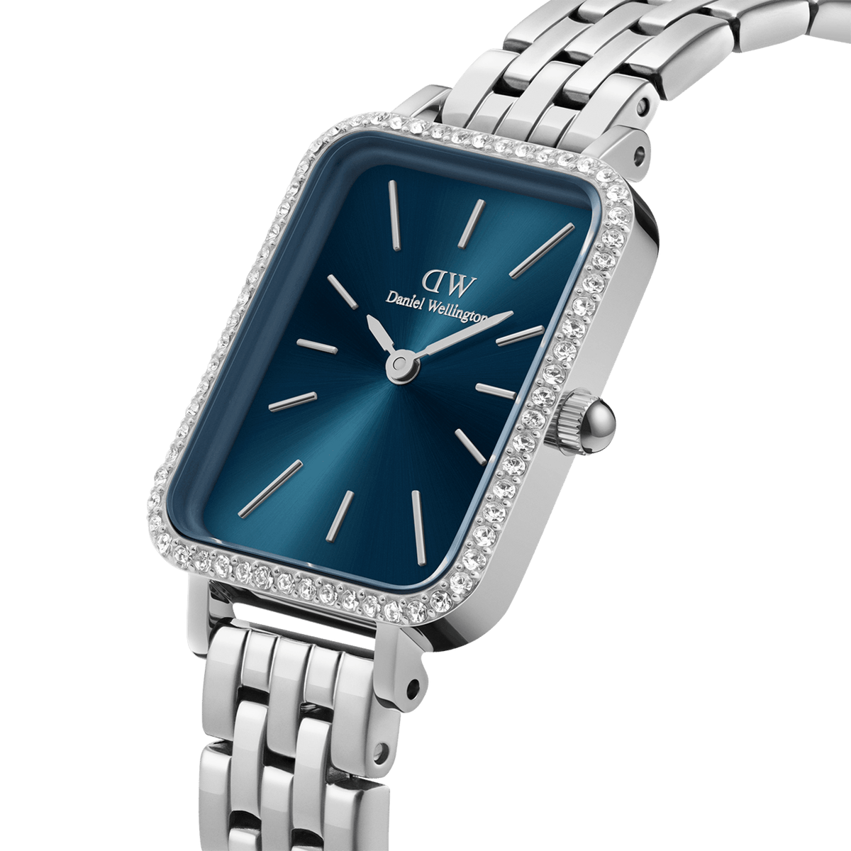 Quadro Lumine Bezel 5-Link Arctic Silver Quadro Lumine Bezel 5-Link Arctic Silver