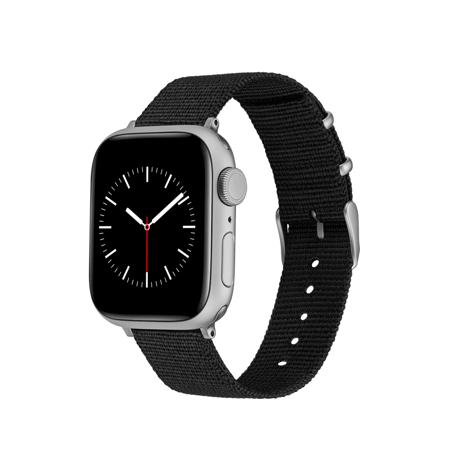 Smartwatch Nato Strap Silver