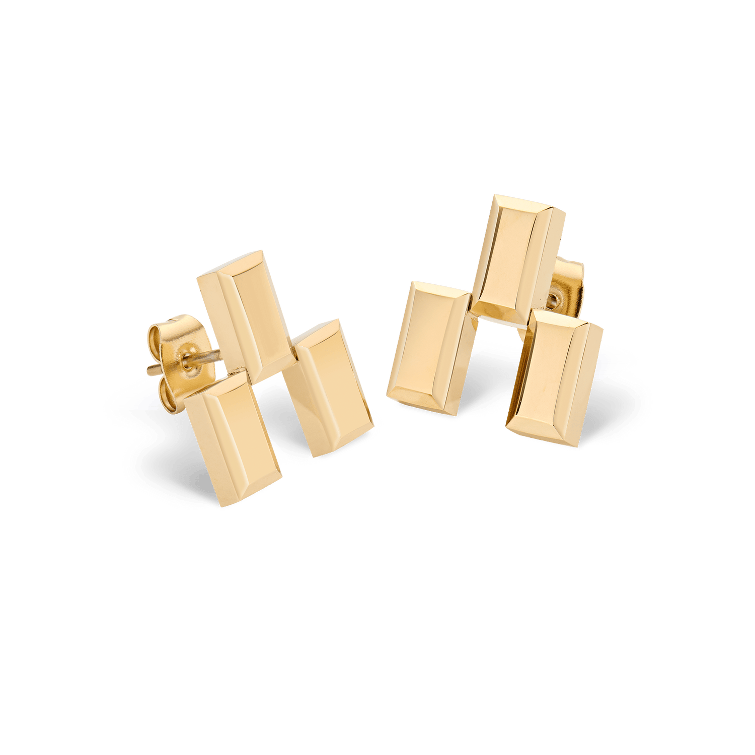 Bric Earrings Gold