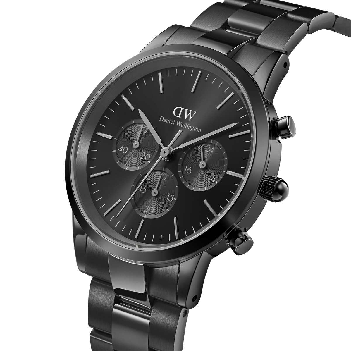 Iconic Chronograph Link Onyx B Iconic Chronograph Link Onyx B