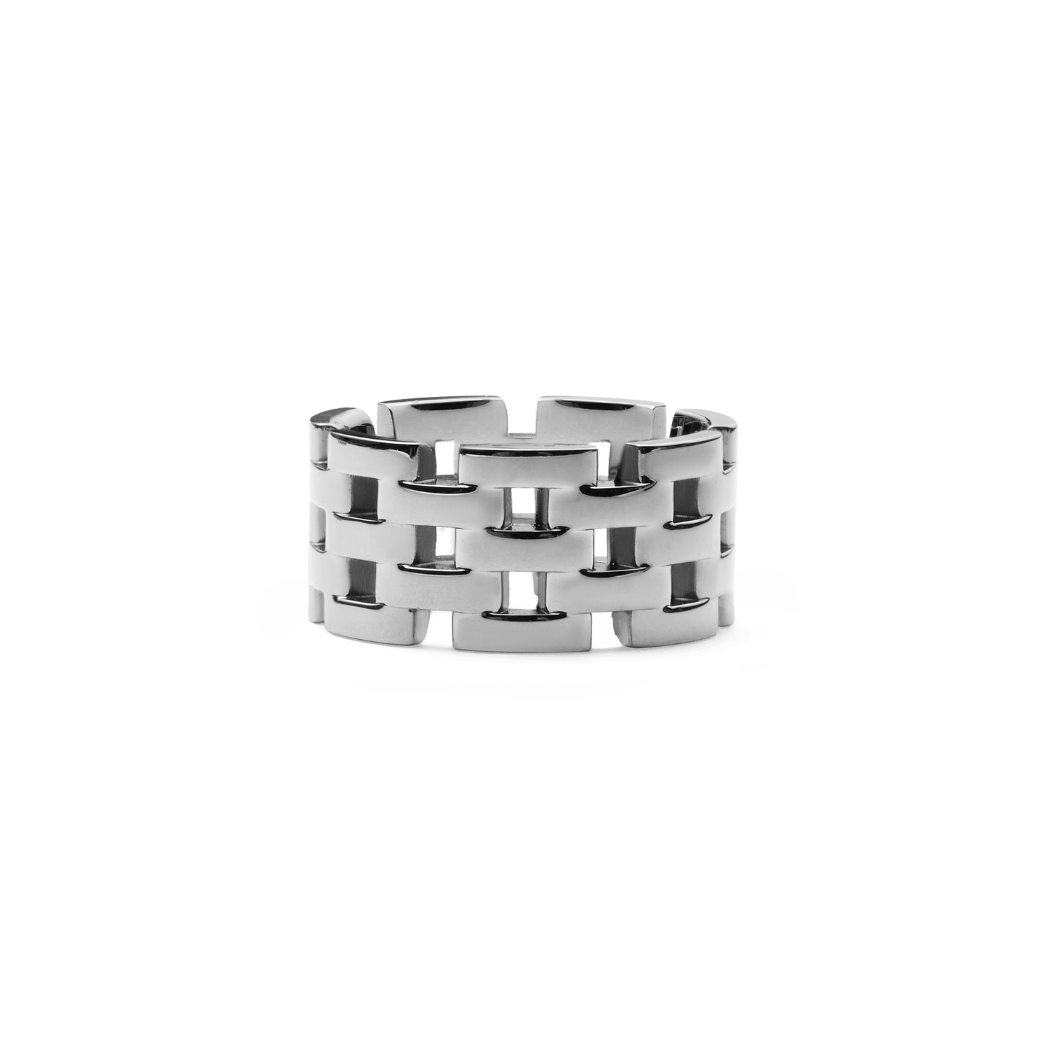 ダニエルウェリントン リング エレベーション シルバー 5-Link Ring Silver | DW