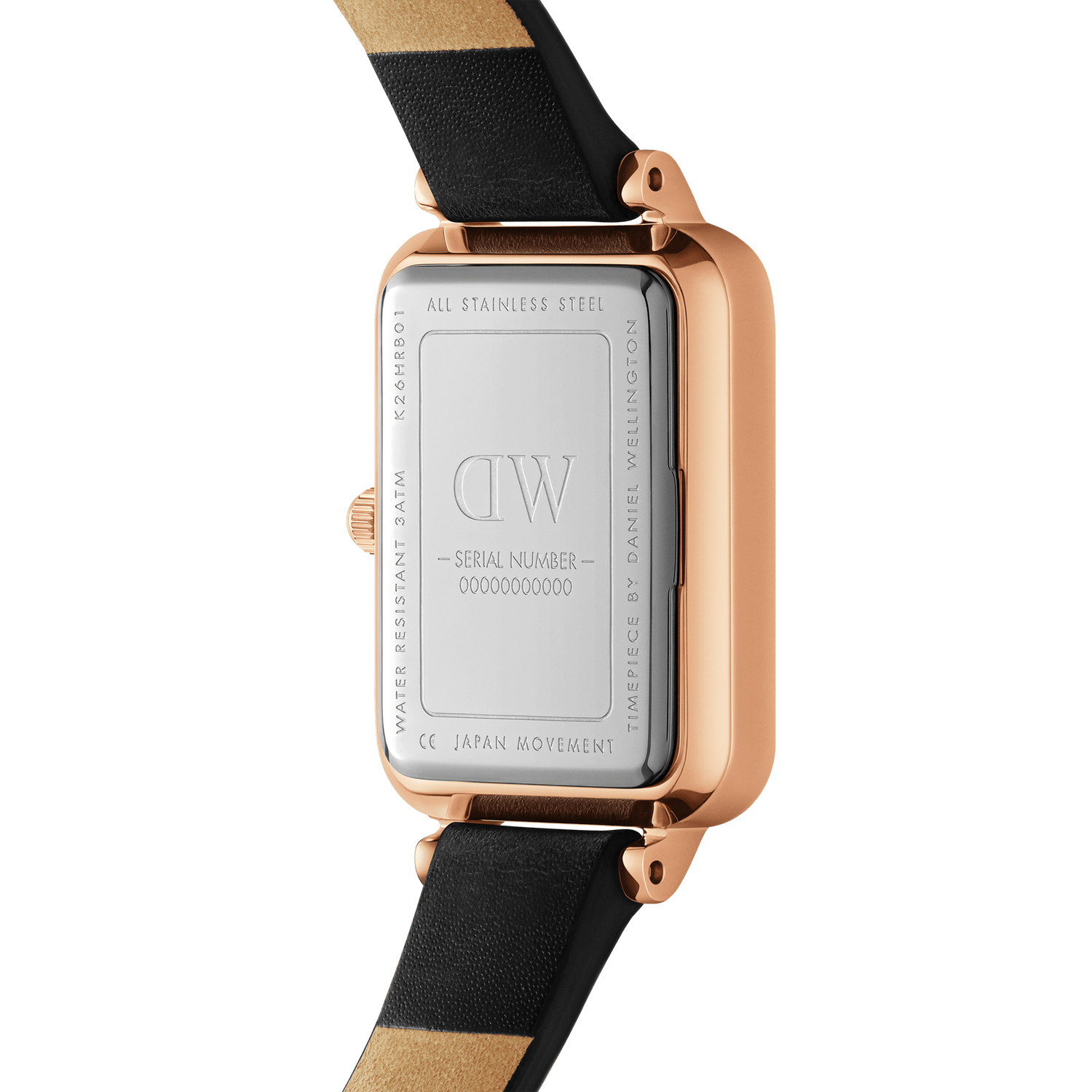 ダニエルウェリントン 腕時計 DW00100689 Quadro Roman Numerals Sheffield Rose Gold | DW