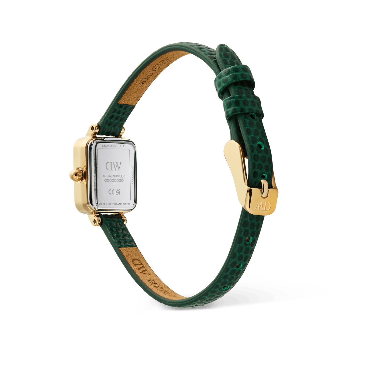 Quadro Mini Green Lizard Warwick Gold