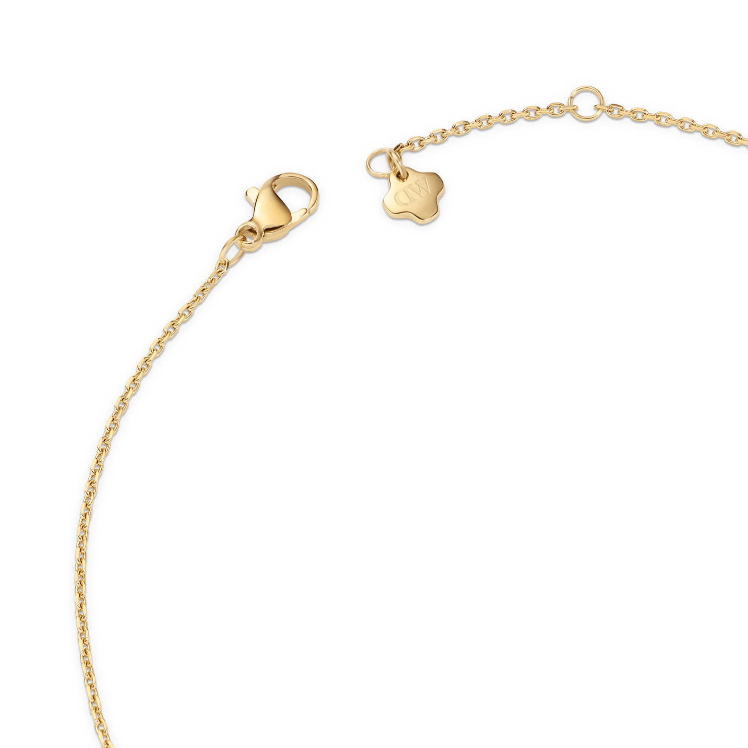Bric Necklace Crystal Gold
