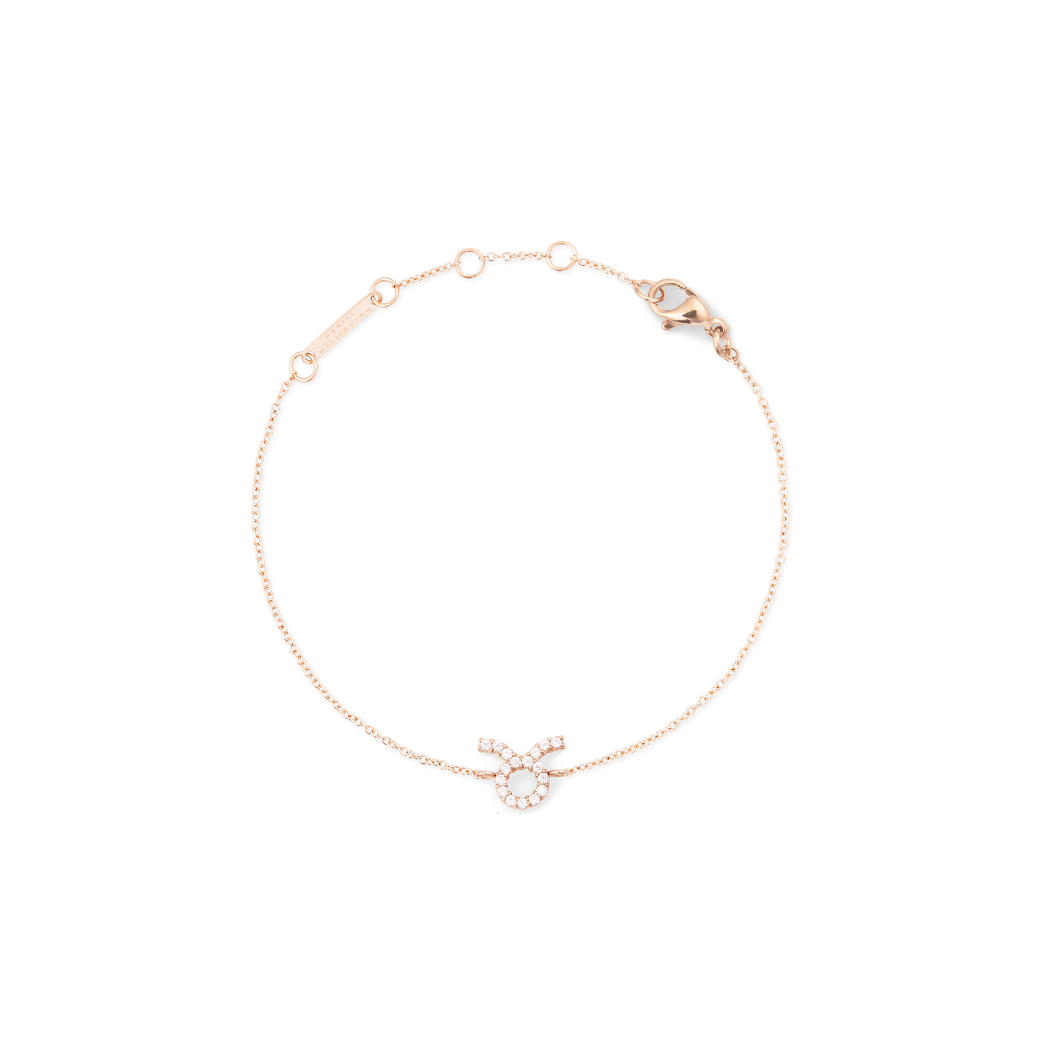 Crystal Zodiac Chain Bracelet Rose Gold Crystal Zodiac Chain Bracelet Rose Gold