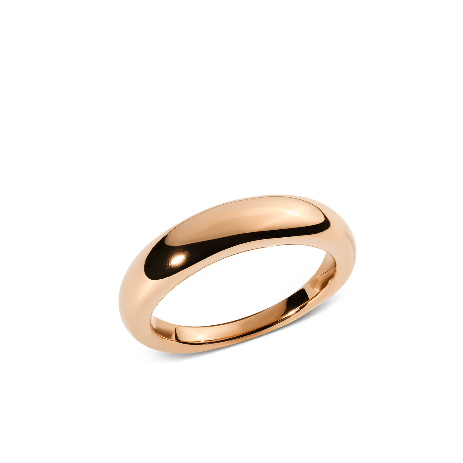 Flow Ring 5mm Rose Gold