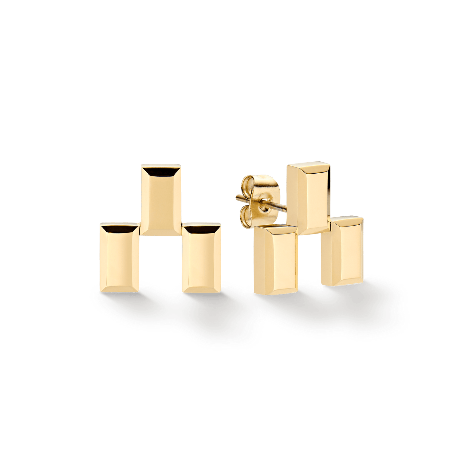 Bric Earrings Gold