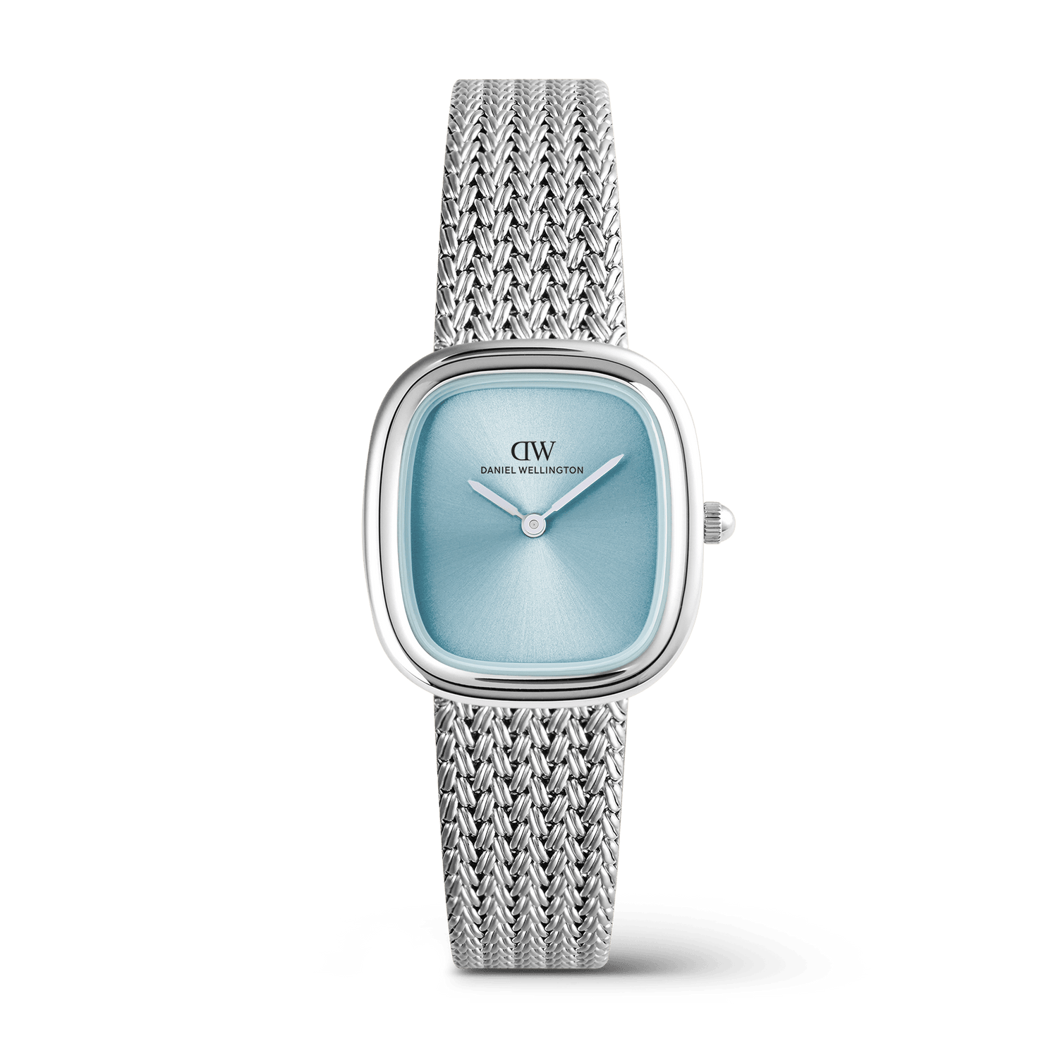 Margot Braided Mesh Ice Blue Silver