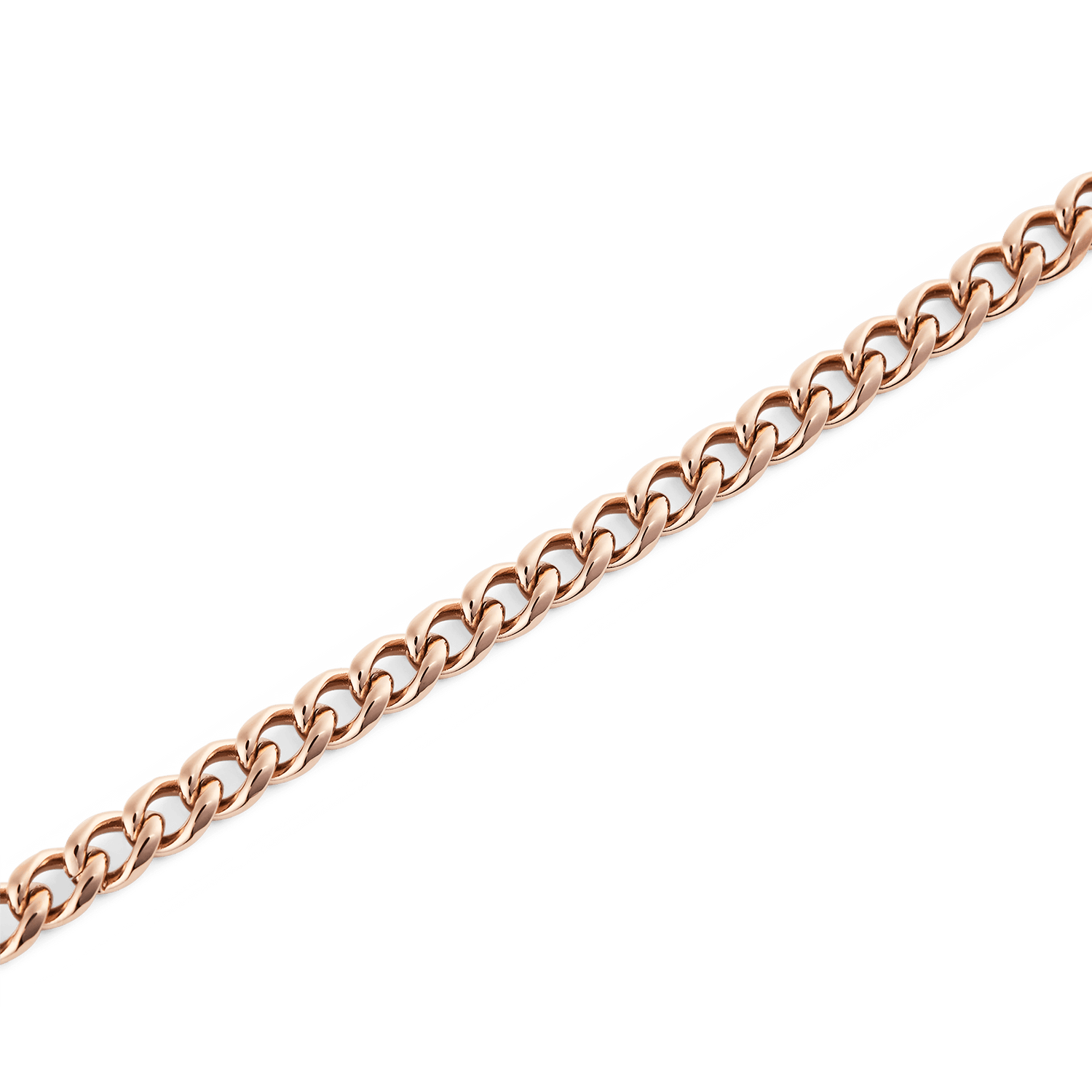 Ellipse 4mm Bracelet Rose Gold