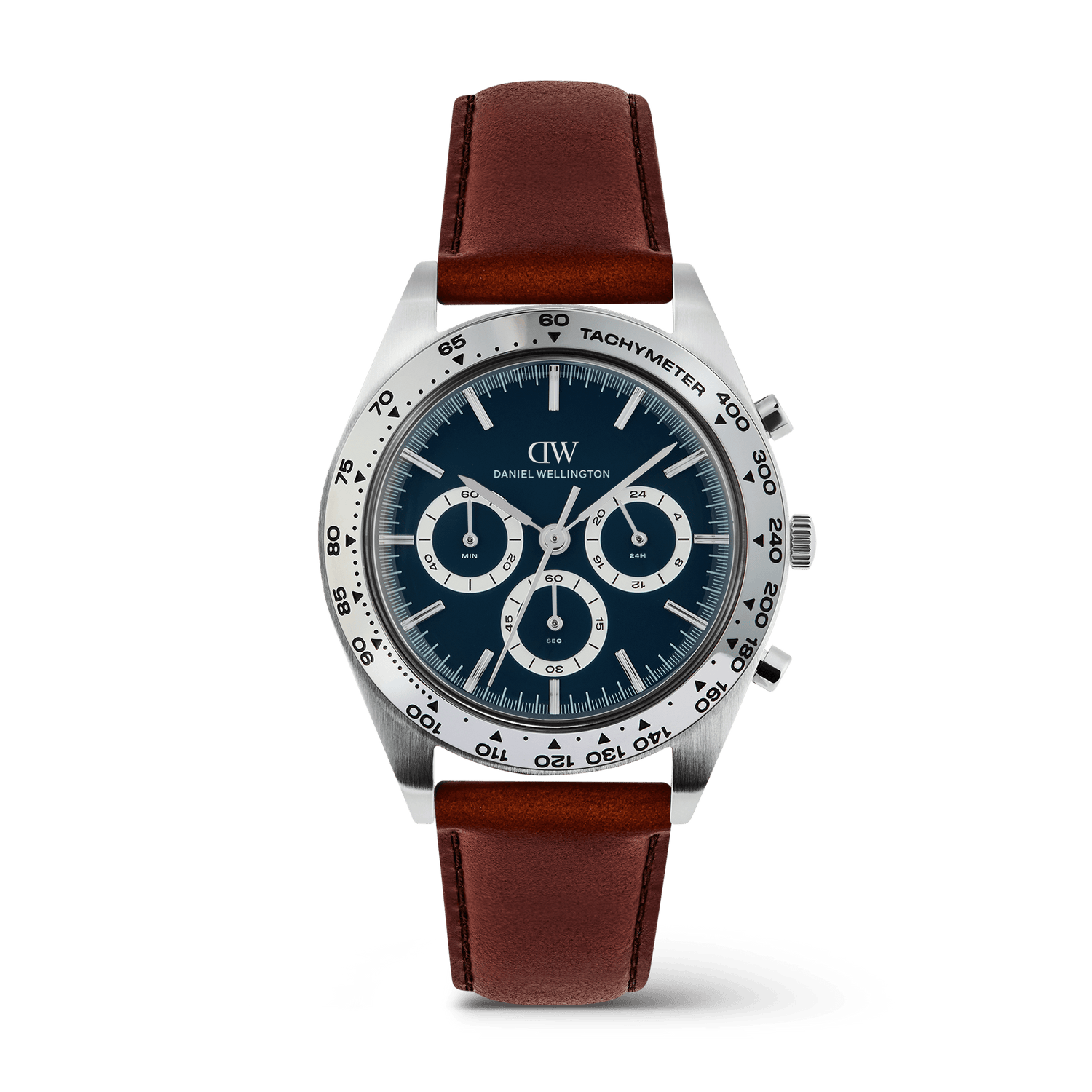 Iconic Tachymeter  St-Mawes Arctic Silver