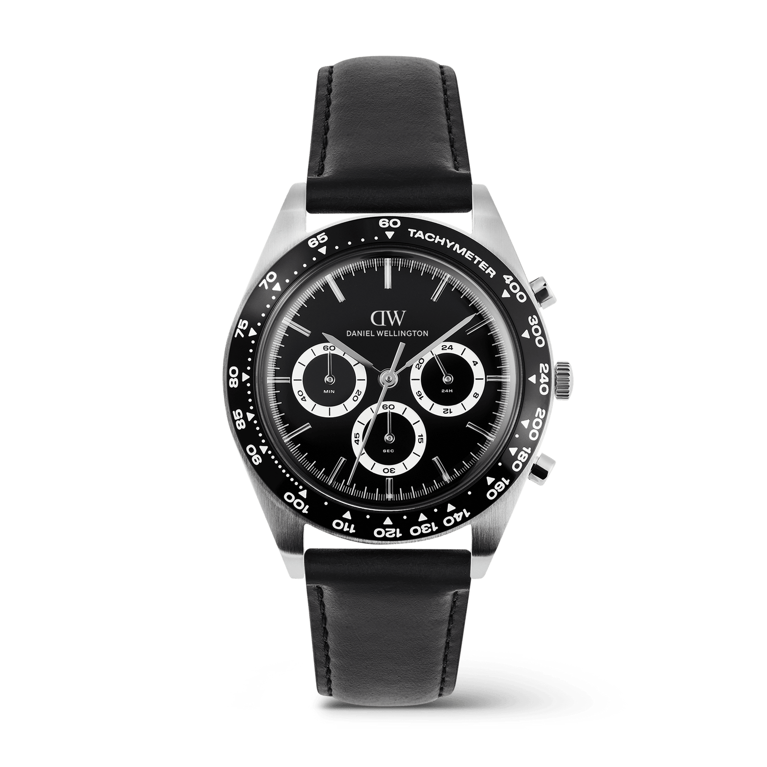 Iconic Tachymeter Sheffield Black Silver