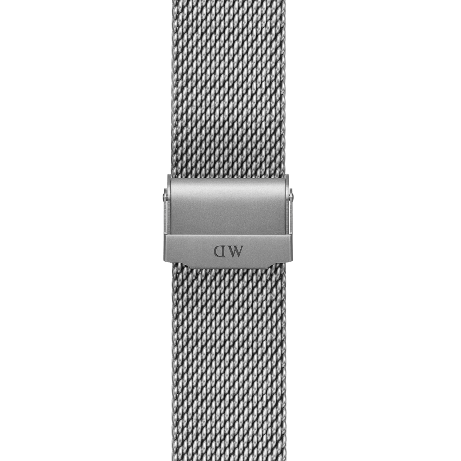 Smartwatch Sandblasted Mesh Strap Silver