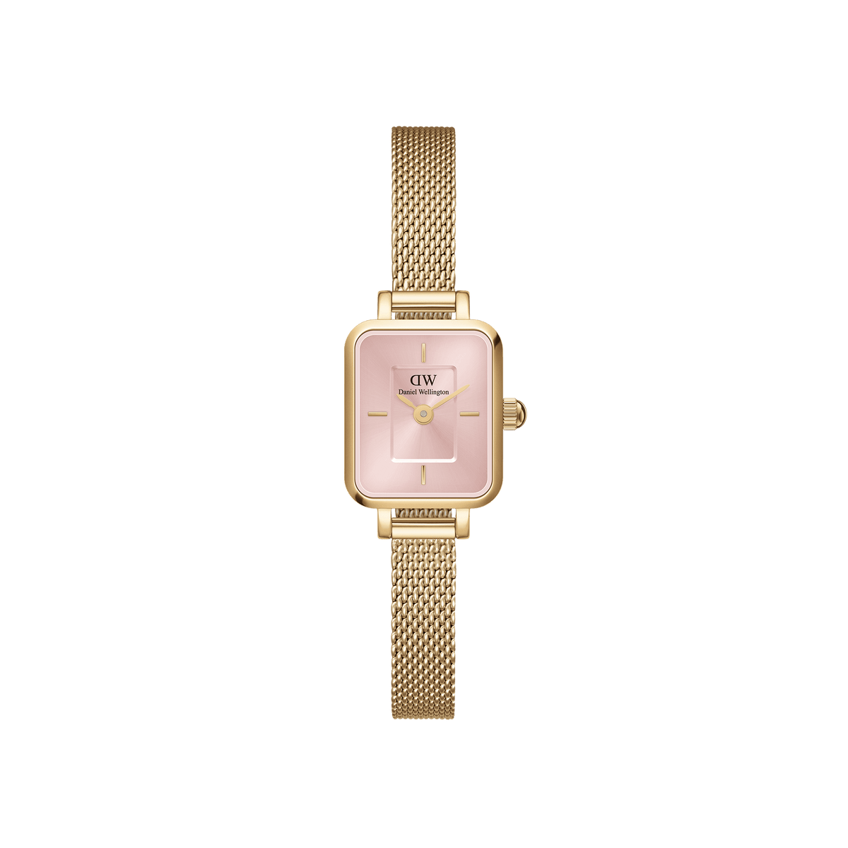Daniel Wellington Quadro Mini ゴールド 美品 Quadro Mini Evergold Blush