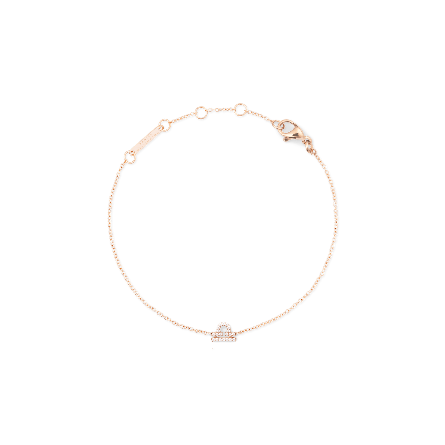 Crystal Zodiac Chain Bracelet Rose Gold Crystal Zodiac Chain Bracelet Rose Gold