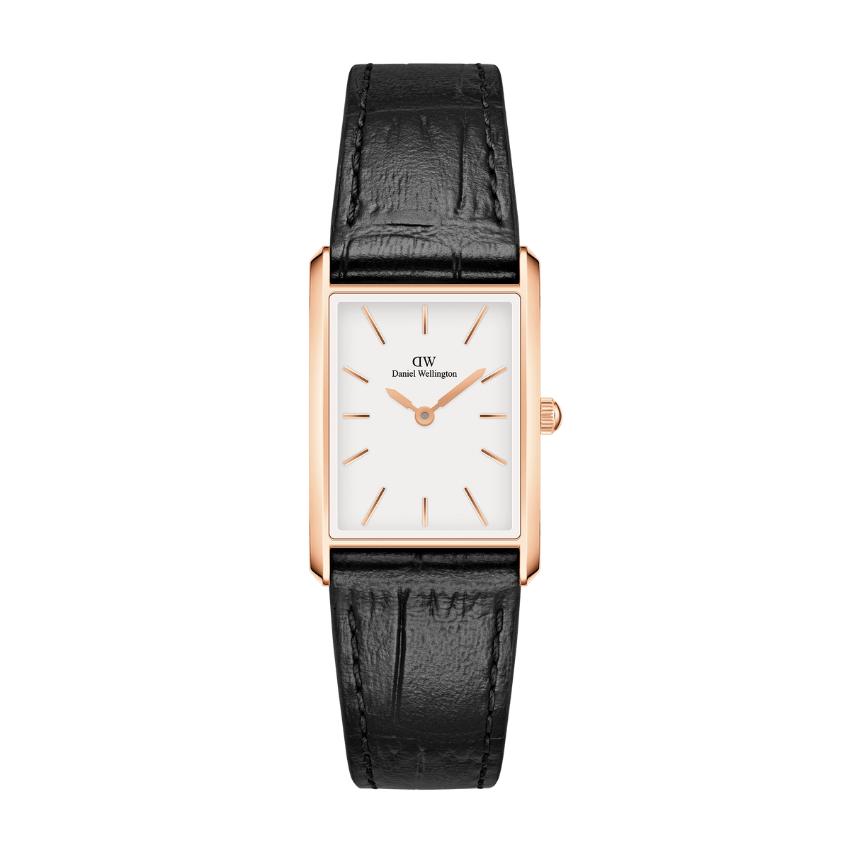 Bound Black Crocodile Rose Gold Bound Black Crocodile Rose Gold