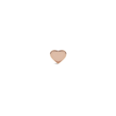 Daniel WellingtonのHeart Stud Rose Goldは、ハート型のスタッドピアスです。なめらかに磨き上げられたローズゴールドの表面が、上品で温かみのある輝きを放ちます。小ぶりでシンプルなデザインが、どんなシーンにも自然になじみます。