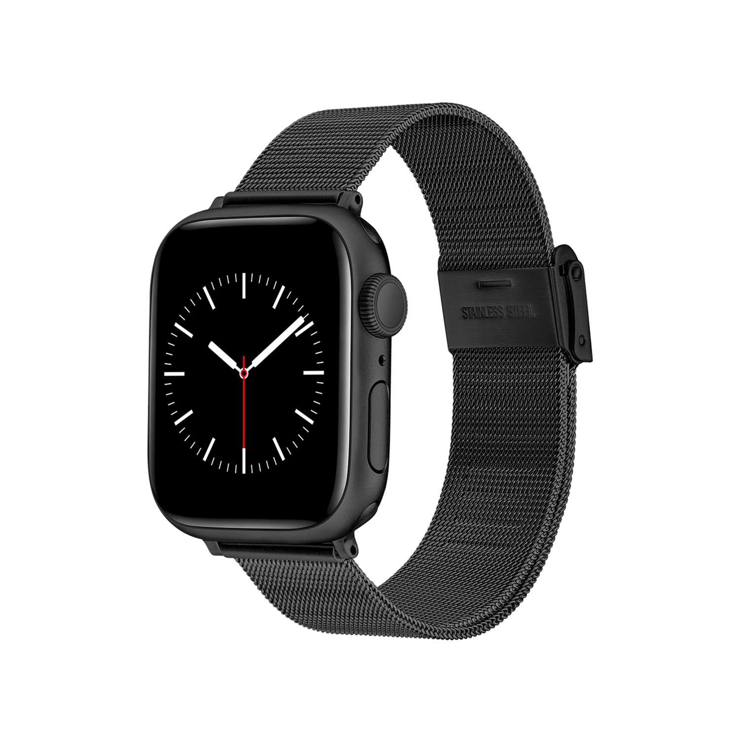 Smartwatch Mesh Strap Black