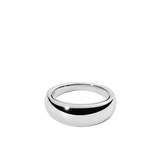 Flow Ring 8mm Silver