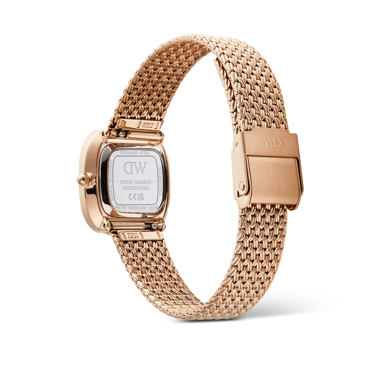 Margot Braided Mesh Unitone Rose Gold