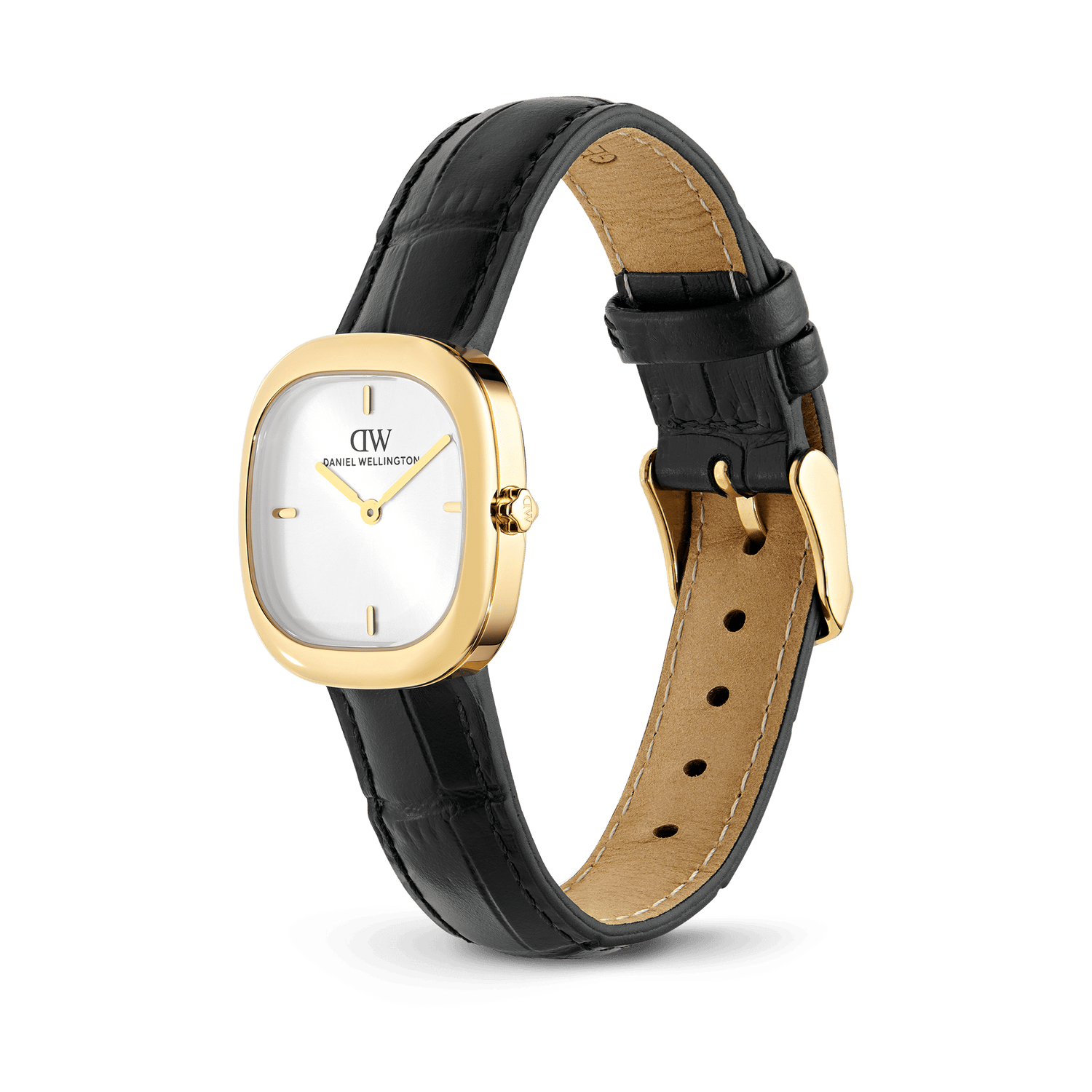 Corta Black-Croc Gold