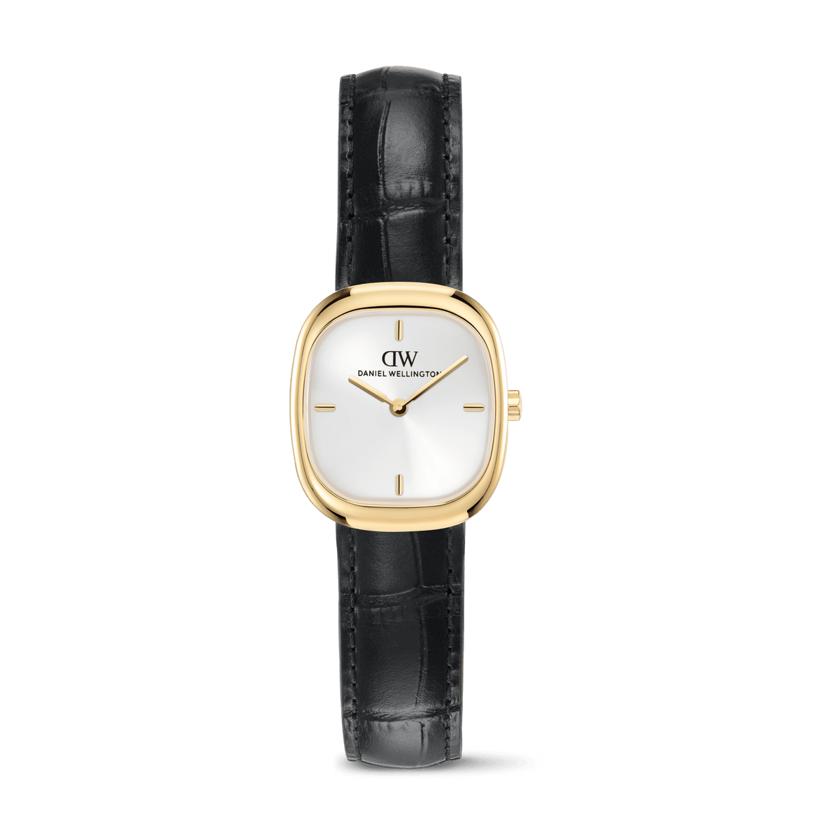 Corta Black-Croc Gold