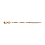 ダニエルウェリントンのCharm Extension Chain（ローズゴールド）です。細やかなチェーンリンクの両端にシリコンストッパーとバーパーツを備えた、アクセサリーとしてもお使いいただけるエクステンションチェーンです。